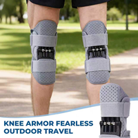 Support de jambe avec genouillères flexibles pour personnes âgées, pour la montée d'escaliers, la régulation des blessures articulaires, la protection et le soutien de la force.