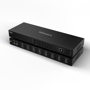 Commutateur <span class=keywords><strong>KVM</strong></span> HDMI TESmart 8x1, 8 ports, 4K 30Hz, USB2.0, montage en rack, qualité professionnelle, émulateur EDID, contrôle <span class=keywords><strong>IP</strong></span> pour l'administration informatique - Product Image 1
