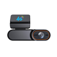 Caméra de tableau de bord GPS 1080P pour véhicule, double objectif, capteur G, diffusion en direct, enregistreur vidéo WiFi, prise en charge carte SIM 4G LTE, garantie 1 an