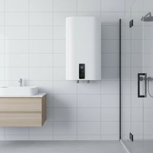 <span class=keywords><strong>Calentador</strong></span> de Agua Eléctrico Vertical, Modelo Delgado, Carcasa Metálica, Tanque Interior Esmaltado, Larga Vida Útil, Antioxidante, para Hogar y Autocaravana - Product Image 3