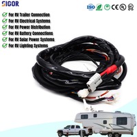 Cableado de Alta Corriente Personalizado, Cable de Alimentación Impermeable para Aire Acondicionado de Autocaravanas, Sistema de Suministro de Energía por Batería Fuera de la Red