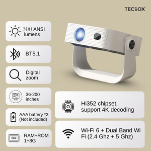 Projecteur personnalisé exclusif ODM, <span class=keywords><strong>cinéma</strong></span> intelligent à domicile, luminosité <span class=keywords><strong>super</strong></span> élevée de 5200 lumens - Product Image 6