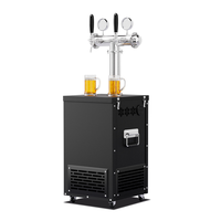 Machine à bière en acier inoxydable commerciale, refroidisseur de fût, distributeur, kegerators pour la vente en bar