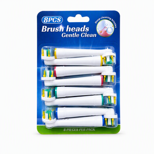 หัวแปรงสีฟันสำรอง แพ็ค 8 ชิ้น ใช้ได้กับหัวแปรง <span class=keywords><strong>Oral</strong></span> <span class=keywords><strong>B</strong></span> รุ่น 7000 <span class=keywords><strong>Pro</strong></span> 1000 9600 5000 3000 8000 - Product Image 5