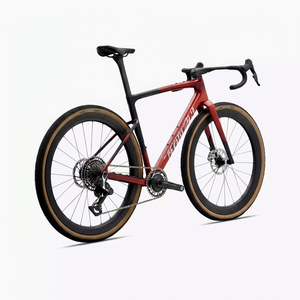 จักรยานกรวดคาร์บอน Crux Works สีแดง น้ำหนักเบา พร้อมดิสก์เบรก - Product Image 1