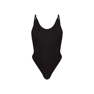 Maillot de bain noir uni maillot de bain pour femme personnalisé maillot de bain triangle de luxe maillot de bain femmes Bikini ensembles maillot de bain - Product Image 6