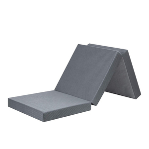 Materasso Pieghevole in Memory Foam con Rivestimento Lavabile e Fondo Antiscivolo, Materasso Tri-Fold Richiudibile - Product Image 4