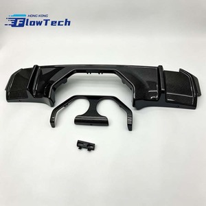 Diffuseur de pare-chocs arrière en fibre de carbone avec finition haute brillance pour BMW G80 M3 G82 G83 M4 2021+ – Style MP Style 3D Style européen - Product Image 3