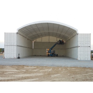 Abri pour conteneur avec isolation thermique et protection UV, structure <span class=keywords><strong>en</strong></span> acier galvanisé, tente de couverture pour conteneur maritime extérieur - Product Image 3