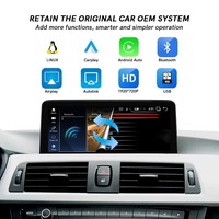 Écran multimédia automobile sans fil Apple CarPlay pour système Linux ZLH - Compatible avec BMW Série 3 et 4 F30 F31 F32 F33 F34 2012 - 2016