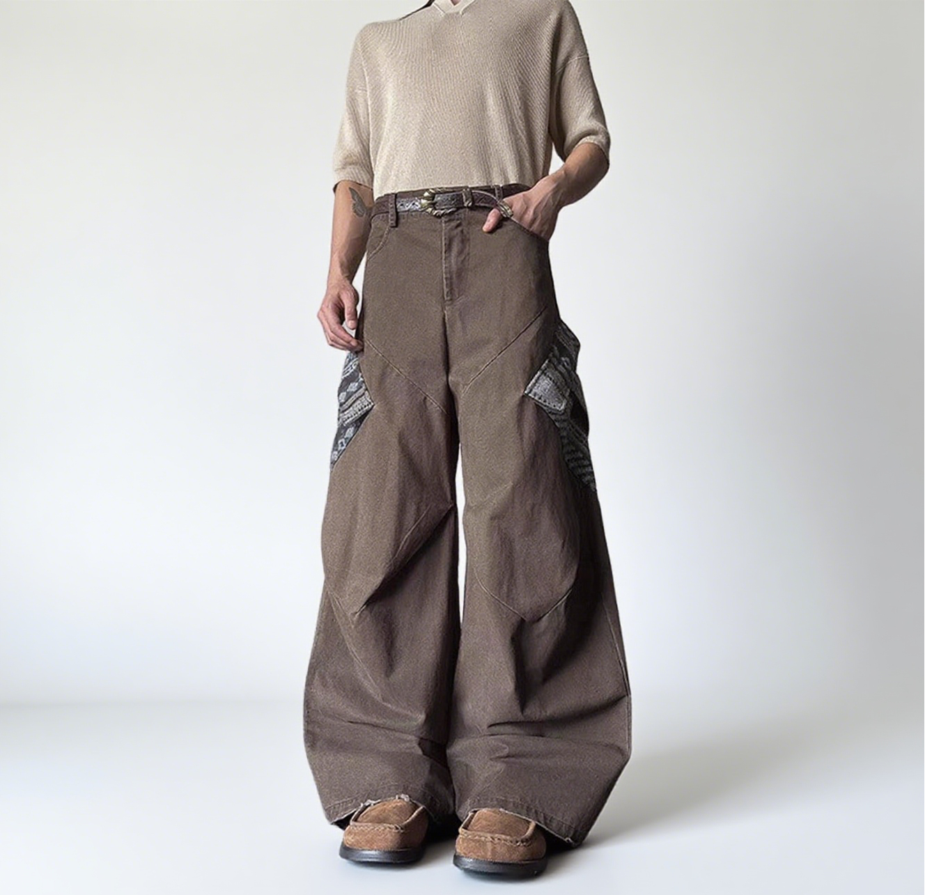 สีน้ำตาล