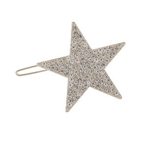 Nuevo Clip Lateral para el Cabello con Hebilla <span class=keywords><strong>de</strong></span> Rana y Estrella <span class=keywords><strong>de</strong></span> Cinco Puntas <span class=keywords><strong>de</strong></span> Diamantes <span class=keywords><strong>de</strong></span> Imitación Electrochapados Súper Brillantes para Mujer, Accesorios <span class=keywords><strong>de</strong></span> Moda para el Cabello con Cabeza <span class=keywords><strong>de</strong></span> Bola - Product Image 5