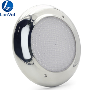 Lampe LED subaquatique pour <span class=keywords><strong>piscine</strong></span> LanVol Factory AC/DC12V 18W/24W24W 316SS, <span class=keywords><strong>eau</strong></span> salée, IP68, RGBW, montage mural - Product Image 3