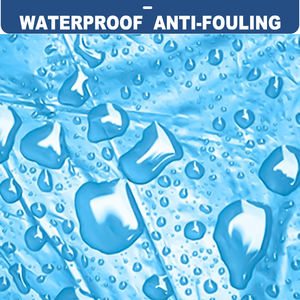 Hubei Haixin Tablier en plastique PE jetable bon marché Tabliers de cuisine imperméables de protection Adultes Robe longue blanche imperméable Vente en gros - Product Image 4