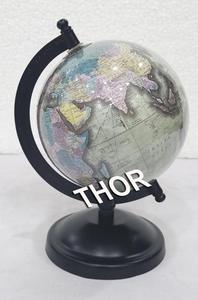 Globe de Table étoilé, accessoires de décoration du monde nautique, pour Table de bureau, couleur blanche, rotatif, avec support en acier, décor de bureau - Product Image 3