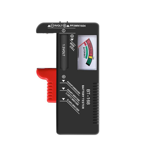 BT-168 Máy Đo Mã Màu Pin Nút Thông Dụng Pin AA/AAA/C/D/9V/1.5V Máy Kiểm Tra Điện Áp Chỉ Báo Nguồn BT168 - Product Image 1