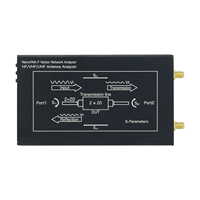 Analyseur d'antenne d'analyseur de réseau vectoriel NANOVNA-F V2 3GHz avec opération tactile d'affichage à cristaux liquides IPS 4.3"