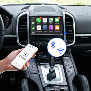 Nouvelle <span class=keywords><strong>interface</strong></span> vidéo multimédia intégrée 2DIN, adaptateur sans fil Carplay Android Auto pour Mercedes-Benz NTG6.0 GLB GLB 180 2020- - Product Image 3