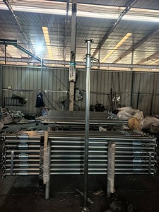 High Strength <strong>Builders</strong> Adjustable Steel Prop Q235 Powder Coated Telescopic Structure Slab Formwork for Construction Use - Product Image 5