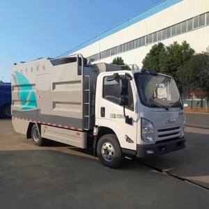 Camion de nettoyage de poubelles <span class=keywords><strong>JMC</strong></span> 6CBM à haute pression, nouvelle vente, très demandé - Lave-poubelles mobile 120L/240L - Product Image 3