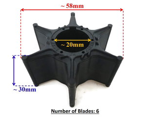 ยามาฮ่า75 85 90HP ปั๊มน้ำใบพัดนอกเรือ688-44352 688-44352-03ปั๊มน้ำใบพัดใบพัดที่กำหนดเองและบรรจุภัณฑ์ - Product Image 3