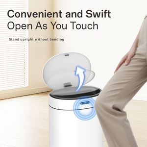 2025 New Arrival <span class=keywords><strong>20L</strong></span> Cảm Biến Tự Động Thùng Rác Có Thể Thép Không Gỉ Thông Minh Chất Thải <span class=keywords><strong>Bin</strong></span> Cho Phòng Khách Với Hands-Miễn Phí Hoạt Động - Product Image 6