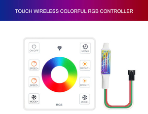Popular DC5-24V Music Sync Sound Full Touch Control Voice <strong>Bluetooth</strong> App RGB RGBW Dream Horse Race Strip Light - Product Image 5