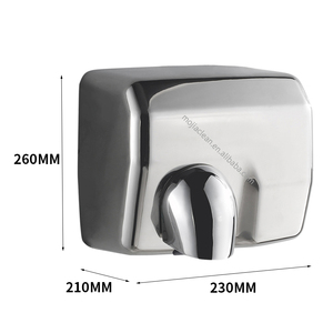 Máy Sấy Tay SS304 Thương Mại Nhiệm Vụ Nặng Nề Nhà Vệ Sinh Tốc Độ Cao Tay Khô Không Gỉ Tự Động Máy Sấy Tay - Product Image 5