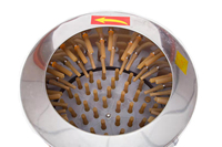 Épilateur automatique de volaille d'abattoir en acier inoxydable, Machine de plumage de plumes, Machine de plumage de poulet, vente