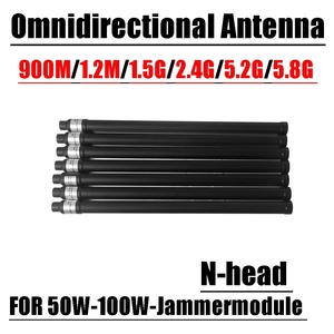 Sợi thủy tinh ăng ten 900m 1.2g 1.5g 2.4G 5.8G ăng ten đa hướng n-đầu cho RF khuếch đại công suất 50-100W chống Drone hệ thống FPV - Product Image 3