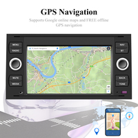 Lecteur vidéo de voiture crbrillant Android 10 de 7 pouces pour Ford/Connect/Fiesta/Transit/Focus