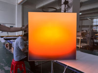 Kotak Lampu LED Aluminium Persegi Panjang LUZ dengan Bingkai Poster Akrilik Backlit yang Dapat Disesuaikan, Seni Dinding Dekoratif untuk Penggunaan Dalam Ruangan