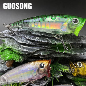 Appât dur d'eau douce de 70mm/8.5G Surface vague d'eau escalade <span class=keywords><strong>leurre</strong></span> de pêche en <span class=keywords><strong>mer</strong></span> pour bar et truite cible de pêche en eau salée - Product Image 5