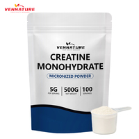 Créatine monohydrate micronisée OEM ODM en poudre 500g pour la nutrition sportive et la remise en forme