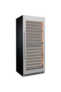 Refrigerador de vino integrado con enfriador de vino con puerta de vidrio completo - Product Image 4