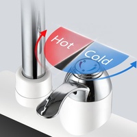 Robinet chauffant électrique réglable chaud/froid, chauffe-eau instantané pour cuisine