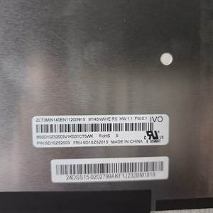 ใหม่ Ivo M140NWHE R0 14.0 "WUXGA + แล็ปท็อปแอลซีดี screenf Dell โน๊ตบุ๊คแผง2240X1400 5D10Z52010 40PIN - Product Image 2