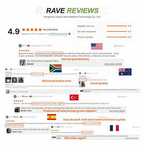 Углеродное волокно 3k 200г 240г, твил, 6k 300г 400г, 1k90г, полотняное плетение, твил 3x3 2x2, рулонная ткань из углеродного волокна, ткань из углеродного волокна - Product Image 5