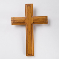 Le fabricant vend des pendentifs croix chrétiennes catholiques en bois et MDF Articles religieux Décorations pour la maison Modèle et type bouleau