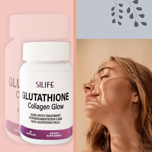 Kapsul pemutih Label pribadi cocok untuk perawatan kecantikan wanita suplemen kapsul Anti Penuaan Glutathion - Product Image 5