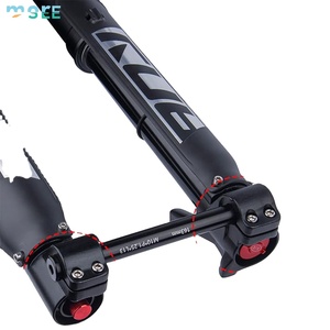 Selection Thru-Axle 15 * 110mm Dual Double Shoulder 26/27.5/29 Inch <strong>Downhill</strong> Mountain Bike Air Suspension Front <strong>Fork</strong> - Product Image 1
