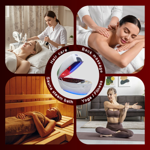 Btws Factory Direct Two <b>in</b> One Massage Cabin Hair Care Spa Pod Sauna Capsule Built <b>in</b> Instant <b>Heater</b> Wholesale Support - Product Image 5