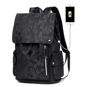 Mochila de Camuflaje con Carga USB, Versión Coreana, Fabricante Personalizado, Venta al por Mayor Directa - Product Image 4