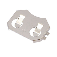Support de batterie de cellule de pièce de monnaie THM plaqué phosphore plaqué entaillé SMT/SMD CR2025 CR2020 support de batterie 20mm retenue de cellule de pièce de monnaie