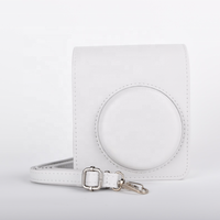 Étui pour appareil photo compact élégant et raffiné en similicuir Lerp&Elegant, fermeture à pression, Fujifilm Instax Mini 13, cadeau de luxe pour filles