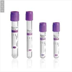 Laboratuvar sarf malzemeleri cam Pet vakumlu kan toplama tüpü düz tüp - Product Image 5