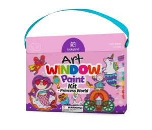 DIY dibujo juguetes 3D ventana pintura princesa mundo cristal decoración artes y manualidades Kits para niños jugar - Product Image 1