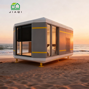 Casa Modular Prefabricada Pequeña, Casa Prefabricada con <span class=keywords><strong>Techo</strong></span> Modular, Casa Contenedor Portátil Desmontable - Product Image 1