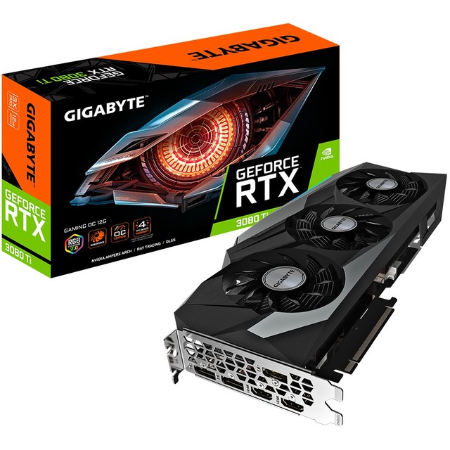 Gigabyte Factory OC EAGLE GPU RTX 3080Ti Graphic Card 12GB RX Memory VGA Output Interface New Chipset Gaming Desktop Laptop