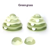 Jouet interactif de luxe en forme d'abeille pour chat, plateau tournant anti-ennui, écologique, non toxique, en plastique, pour usage intérieur